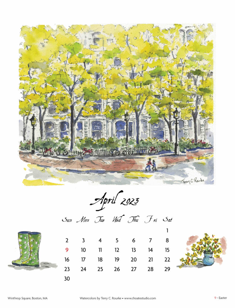 2023 Calendar Choate Studio