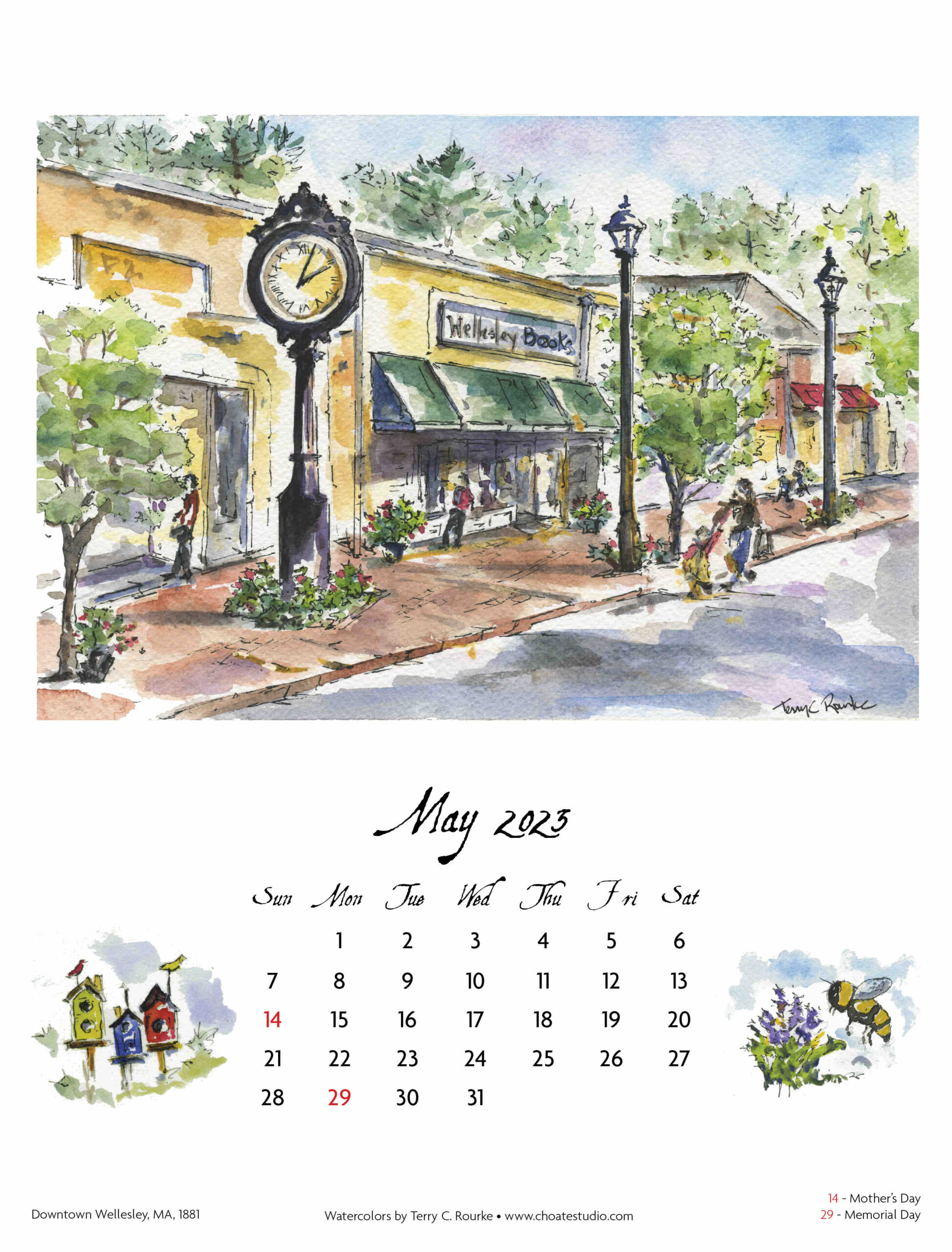 2023 Calendar Choate Studio